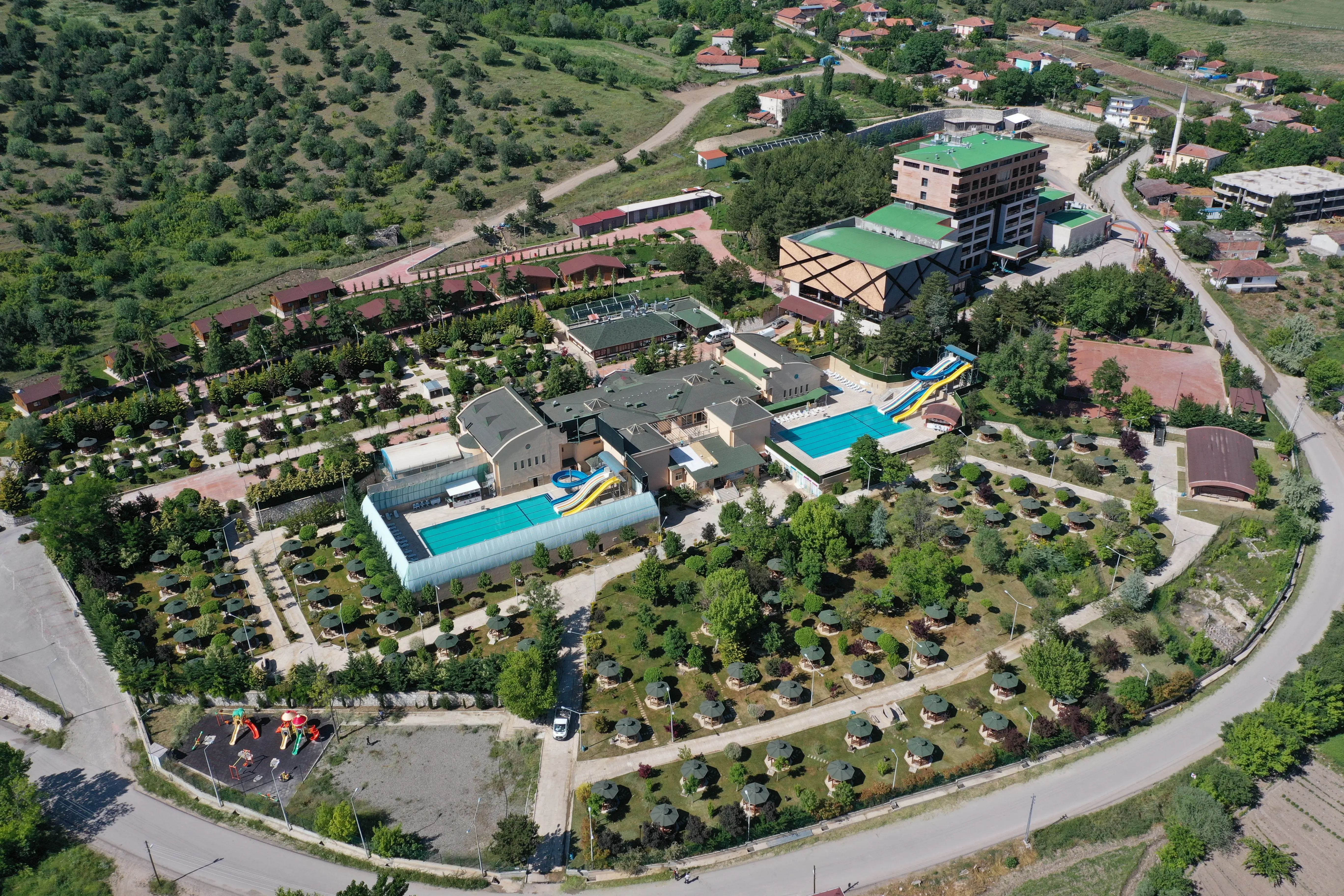 Fimar Life Termal Otel lobi genel görünüm 1